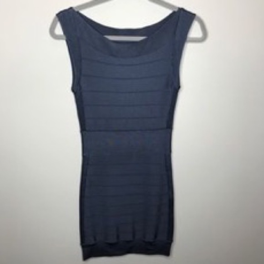 French Connection Navy Bandage Dress